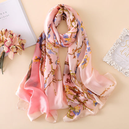 Chic Beach Silk Shawl