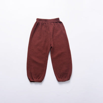 Children's Retro Harem Pants for Boys and Girls
