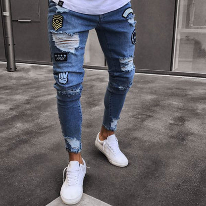 Men's Slim Fit Denim Jeans (Urban Style)