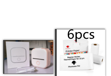 Mini Bluetooth Label & Photo Printer