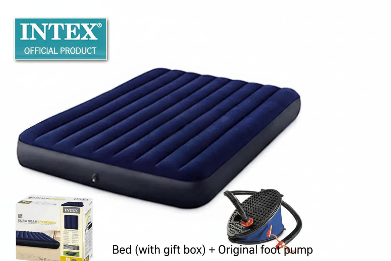 Intex Inflatable Camping Bed for Outdoors