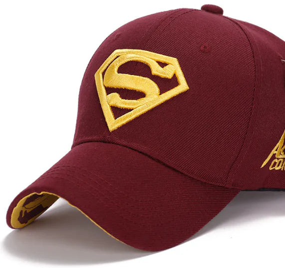 Superman Style Baseball Hat
