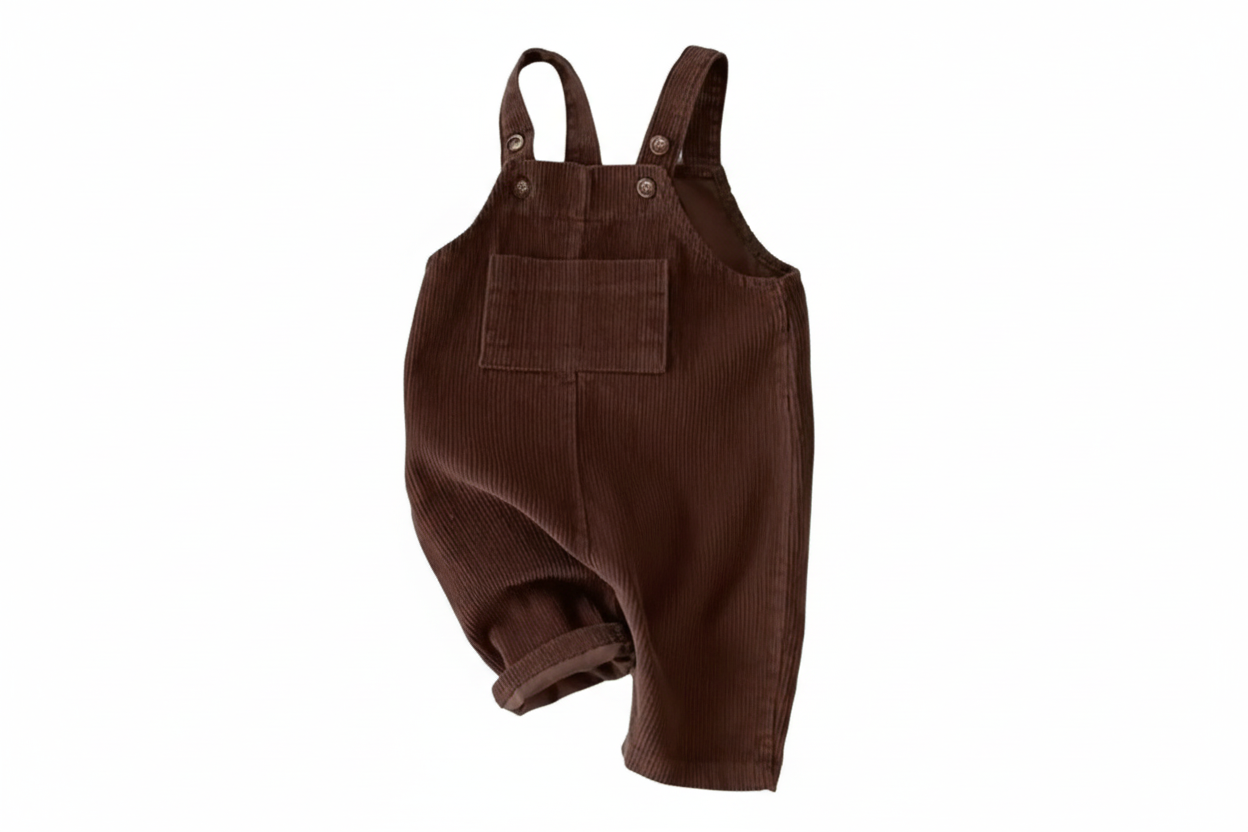 Kids' Colorful Corduroy Suspenders