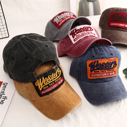 Unisex Duckbill Washed Baseball Cap