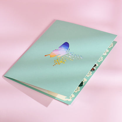 Butterfly Pop-Up Greeting Cards for Mother's Day Gift