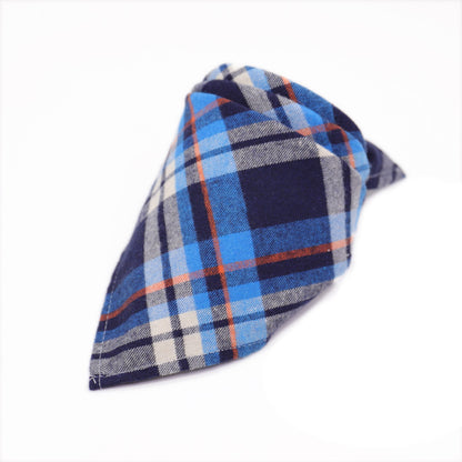 Scottish Plaid Large Baby Bib