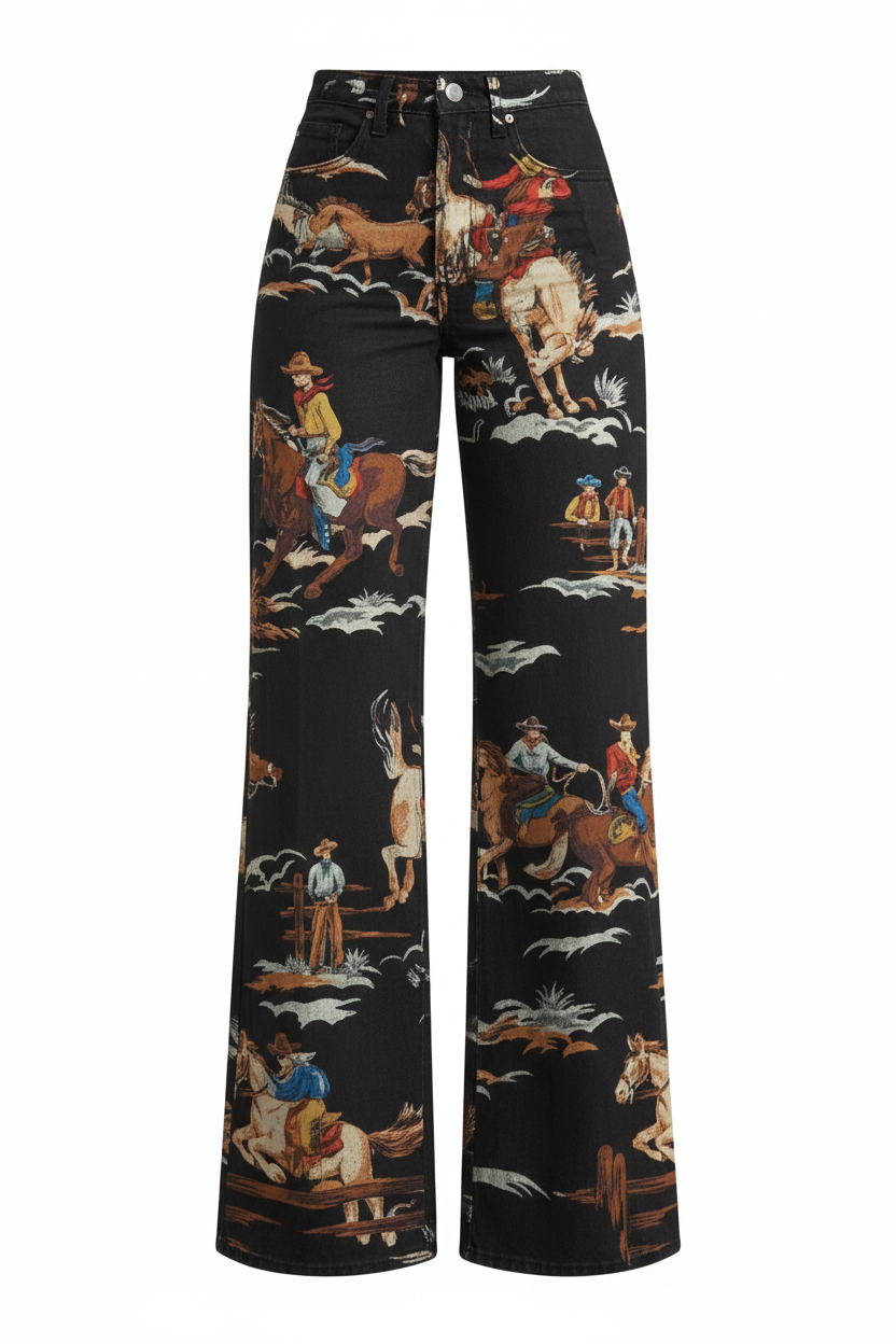 Women's Casual Pants Thin Imitation Jeans