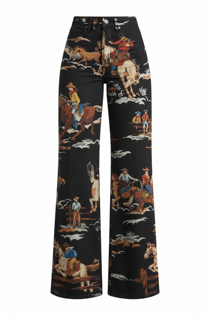 Women's Casual Pants Thin Imitation Jeans