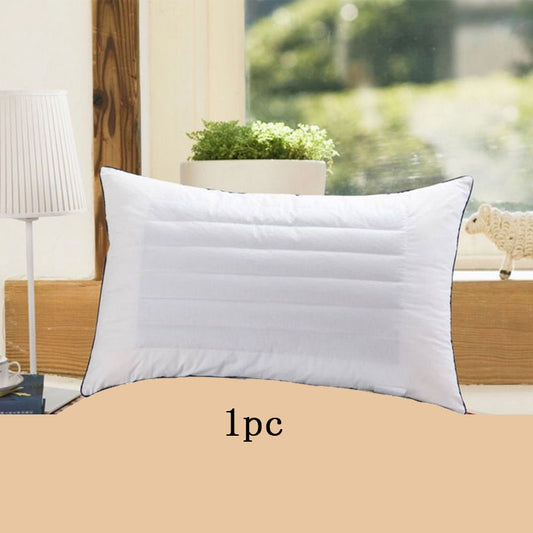 Thickened Velvet Feather Pillow - Machine Washable Core