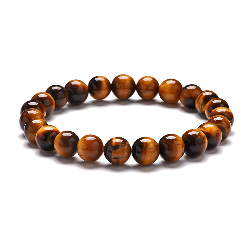 Natural Tiger Eye Bracelet with S925 Silver Jewelry