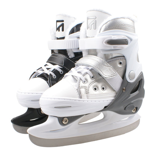 Men And Women Same Style All-matching Simple Warm Ice Skates