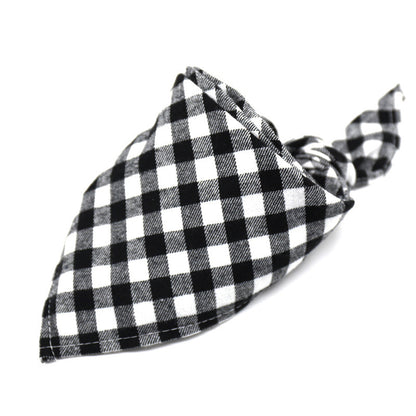 Scottish Plaid Large Baby Bib