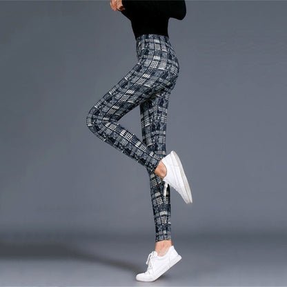 Women's Plaid Leggings Leggings