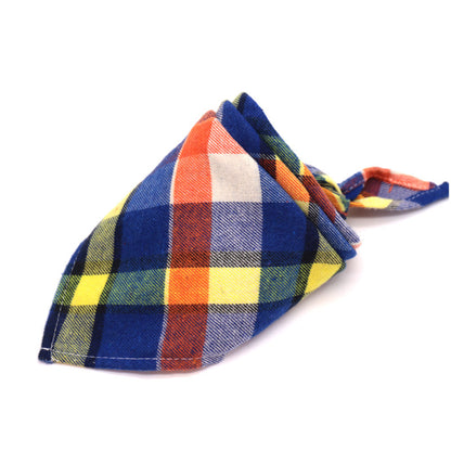 Scottish Plaid Large Baby Bib