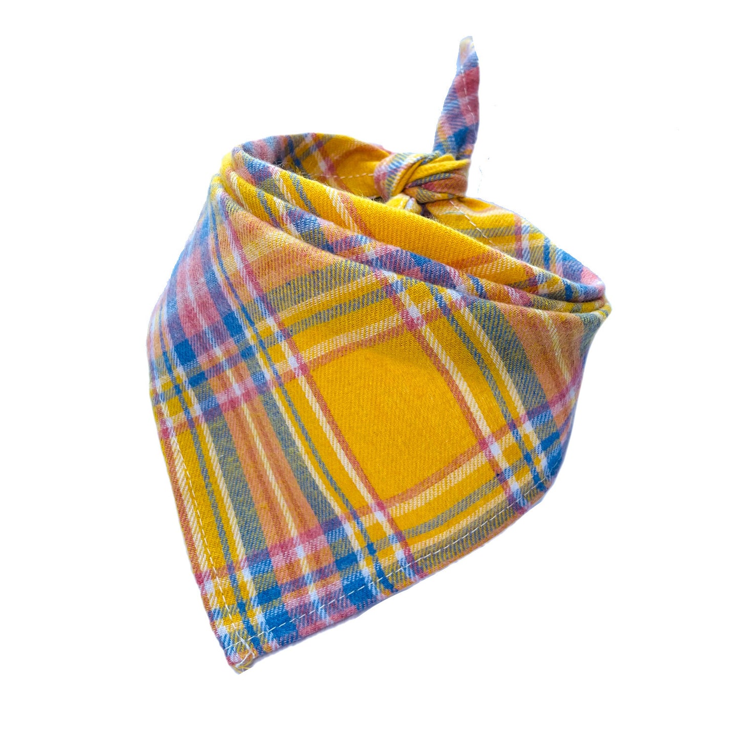 Scottish Plaid Large Baby Bib