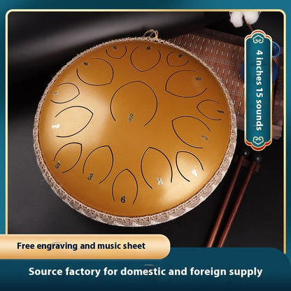 14" 15-Tone Hollow Drum Percussion