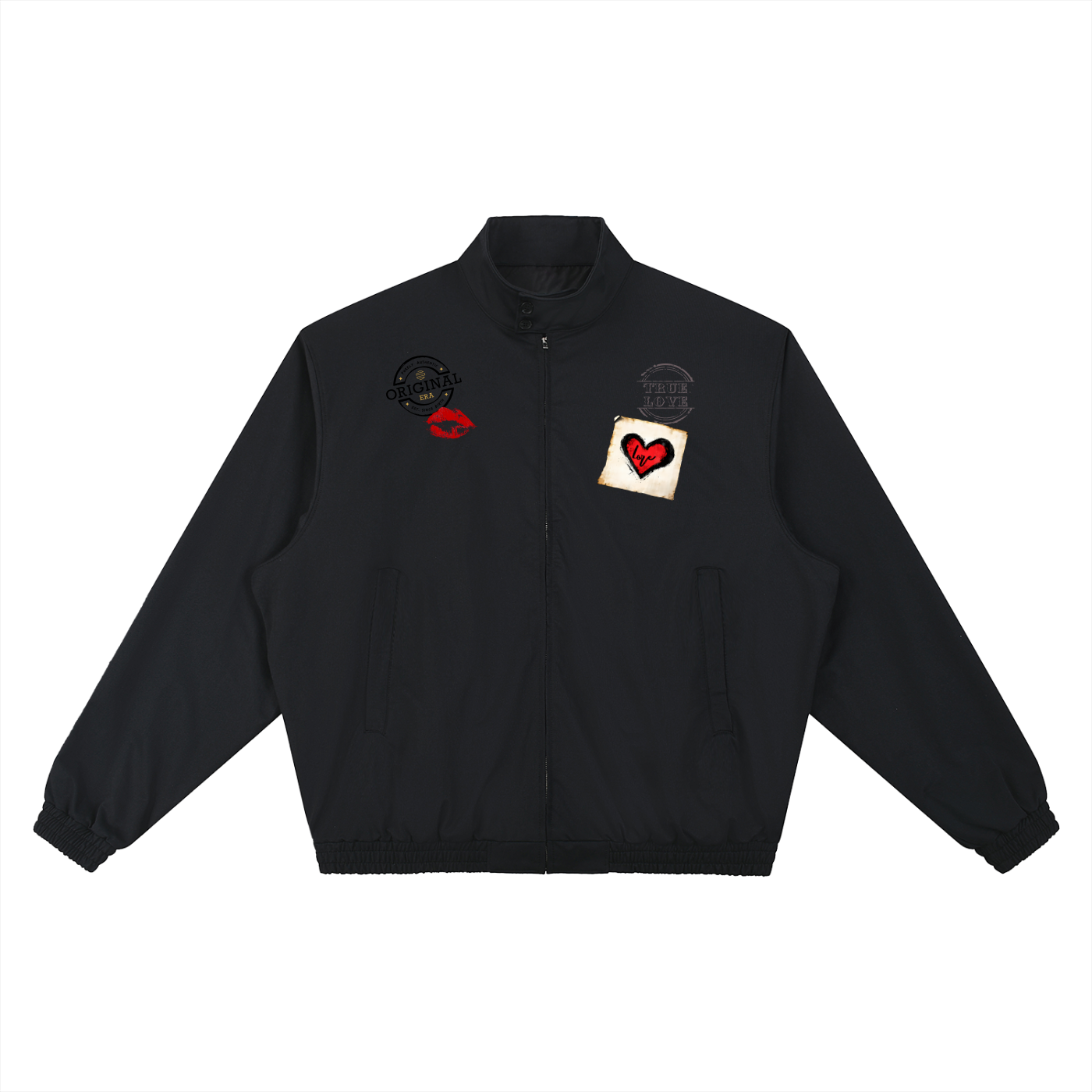 Stand Collar Bomber Jacket