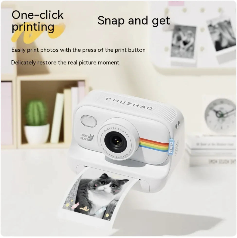 Kid's Printable Polaroid-Style Camera - Ideal Gift