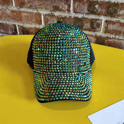 Women's Baseball Cap with Rhinestones