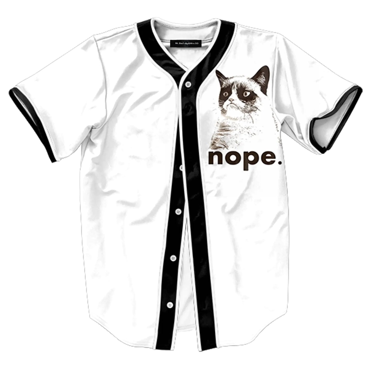 Customizable 3D Baseball Jersey with Creative Design