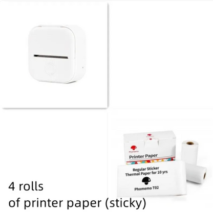 Mini Bluetooth Label & Photo Printer