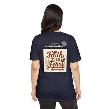 Faith Over Fear Vintage Cow T-Shirt