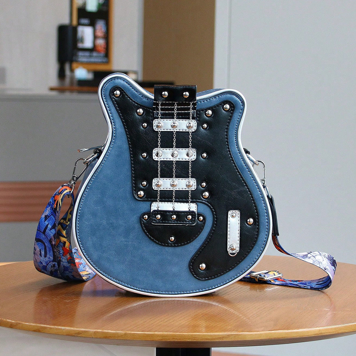 Women's Guitar Messenger Bag