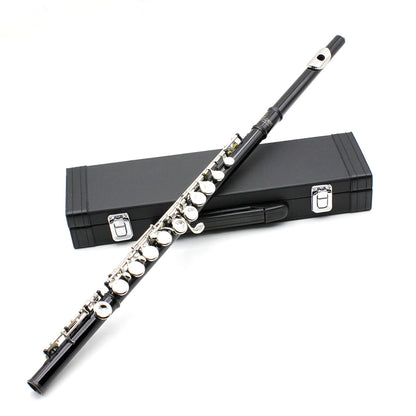 Flute 16 Holes Flute C Key White Copper Tube Body Leather Box Suitable For Beginners Grading Performance