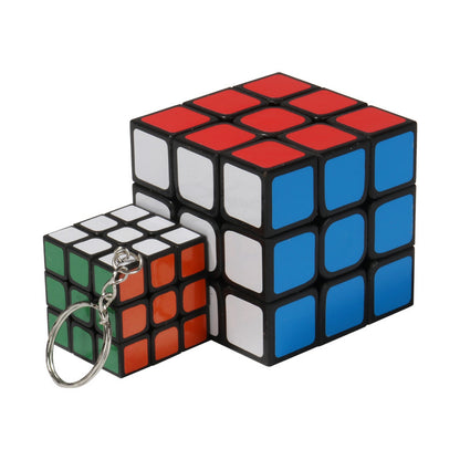 Smart Solving Cube Keychain