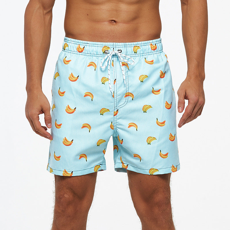 Men's Quick-Drying Mesh Lined Beach Surf Shorts