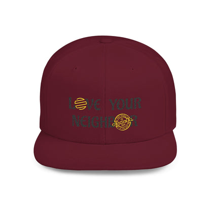 Love Your Neighbour Snapback Hat