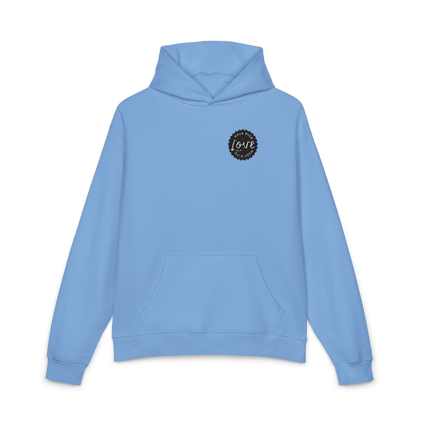 Made with Love Relaxed Hoodie — Cozy Casual Sweatshirt for Everyday Wear
