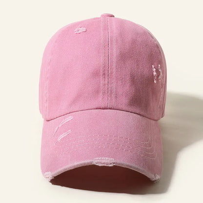 Color Pop Baseball Cap with Cross Detail