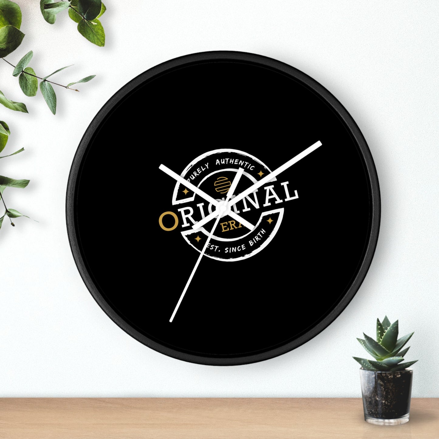 Original Era Wall Clock - Vintage Design