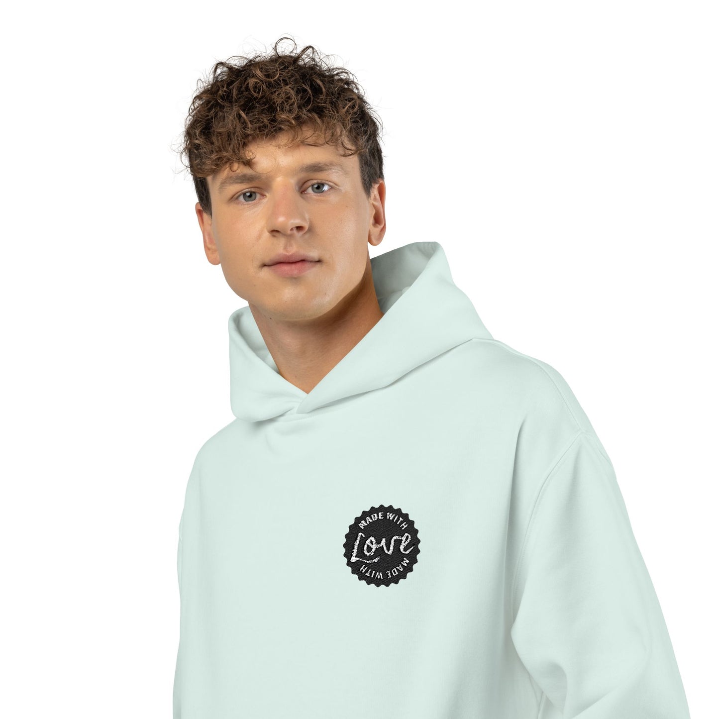 Made with Love Relaxed Hoodie — Cozy Casual Sweatshirt for Everyday Wear