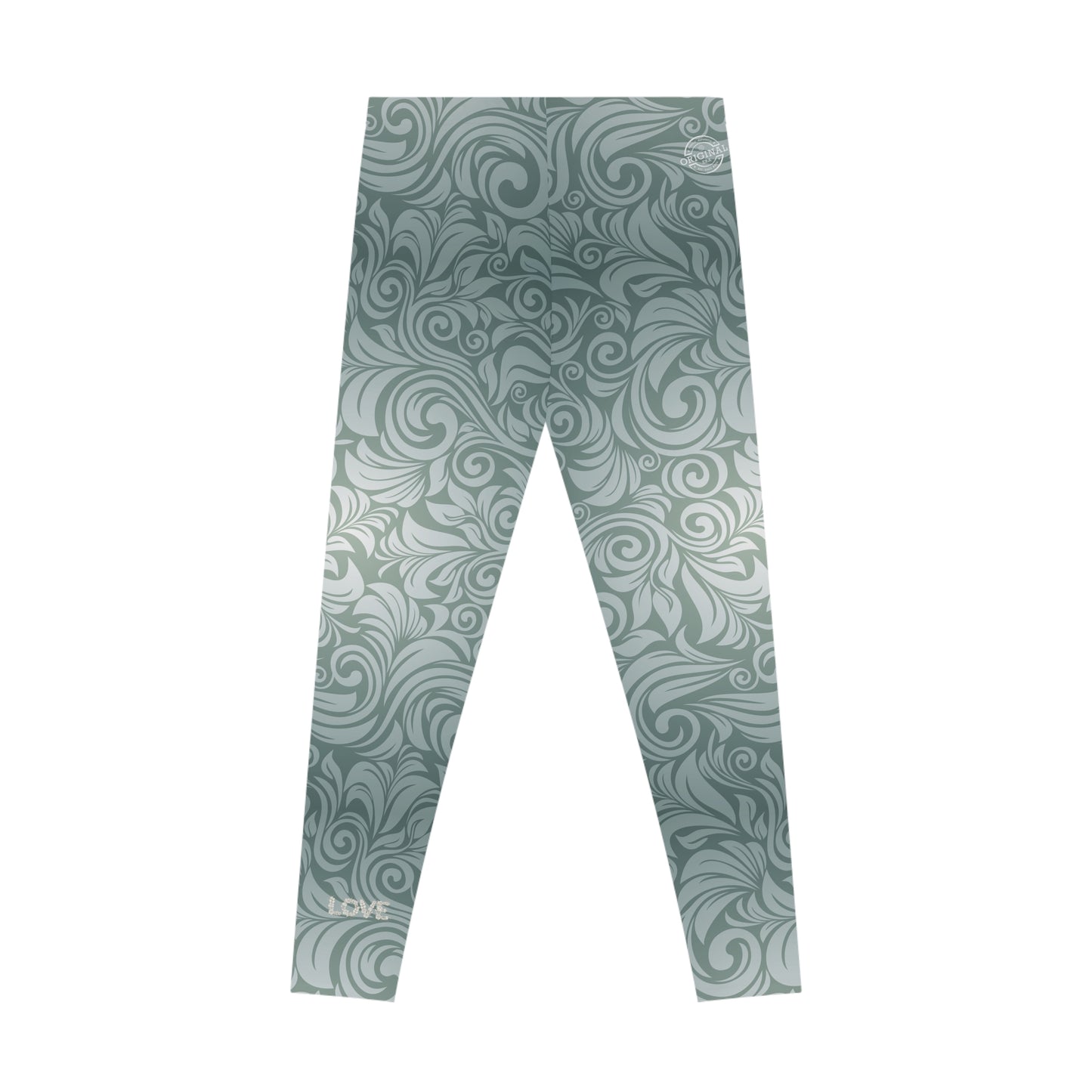 Floral Swirl Stretchy Leggings