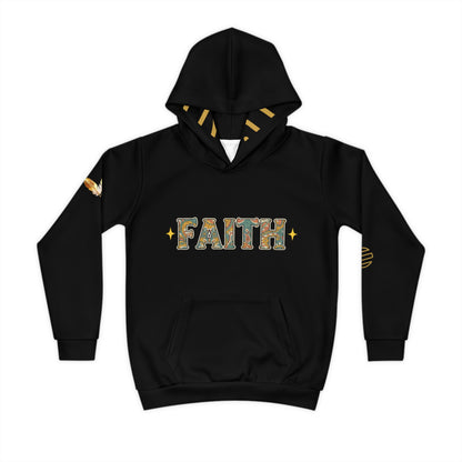 Faith Like Gold Children's Hoodie - Inspirational Kids Faith Sweatshirt
