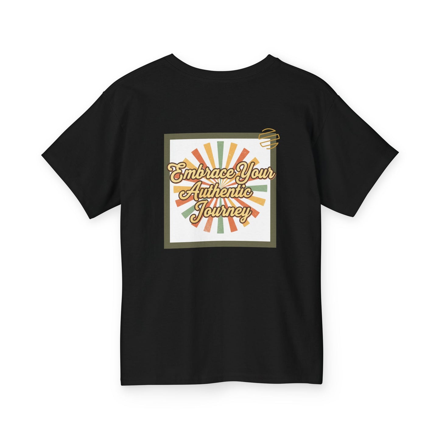 Youth Tee — "Embrace Your Authentic Journey" Retro Graphic