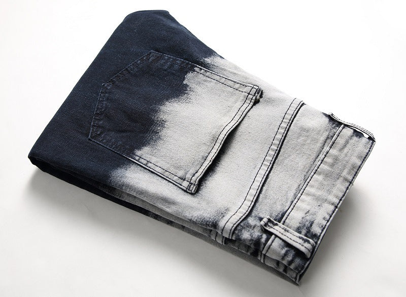 Men's Plus Size Casual Stretch Camouflage Jeans