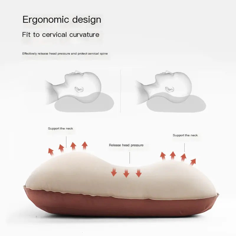 Outdoor Camping Tent Pillow - Foldable & Inflatable