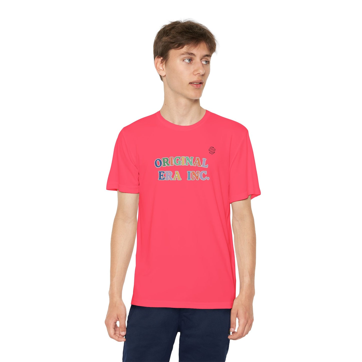 Youth Competitor Tee — "Original Era Inc." Kids' Christian Scripture T-Shirt (Matthew 5:9)