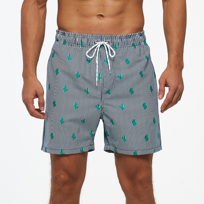 Men's Quick-Drying Mesh Lined Beach Surf Shorts