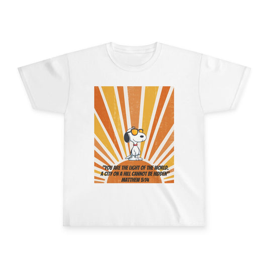 Youth Tee — Retro 'Original Era' Sunburst Design (You Are the Light)