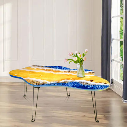 DIY River Bed Silicone Mold for Epoxy Resin Table