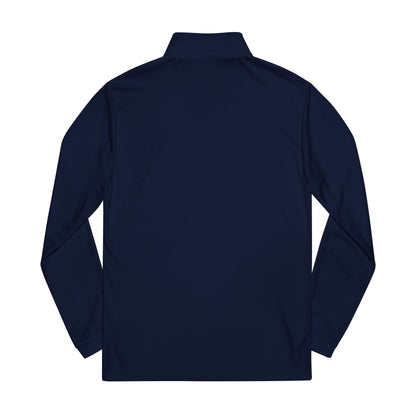 Embroidered Goose Flight Quarter-Zip Pullover