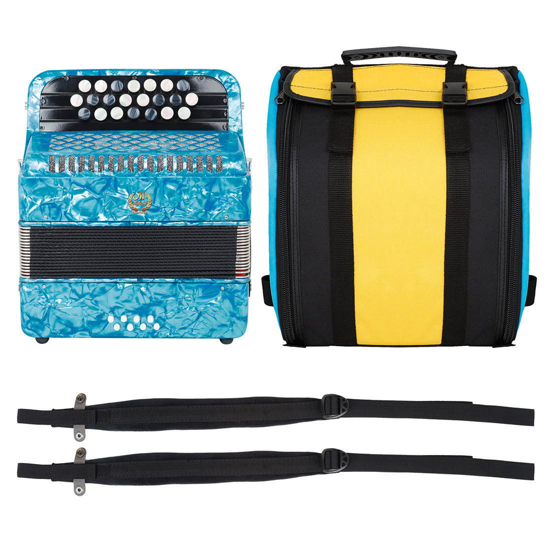 22 Key 8 Bass Bayan Accordion