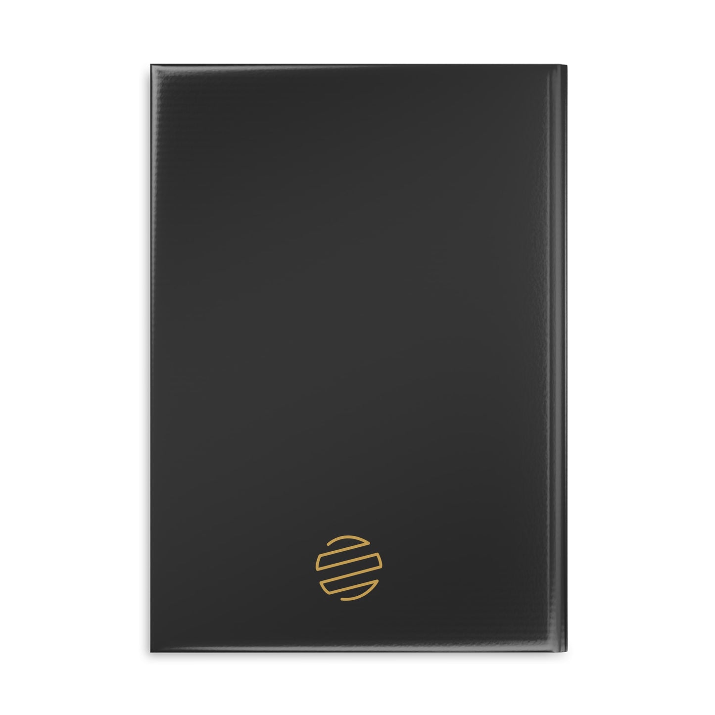 Gold Feather Hardcover Journal