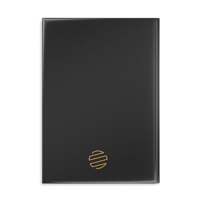 Gold Feather Hardcover Journal