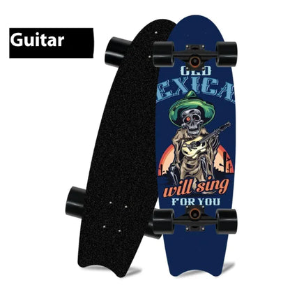 Wave Rider Fishtail Skateboard