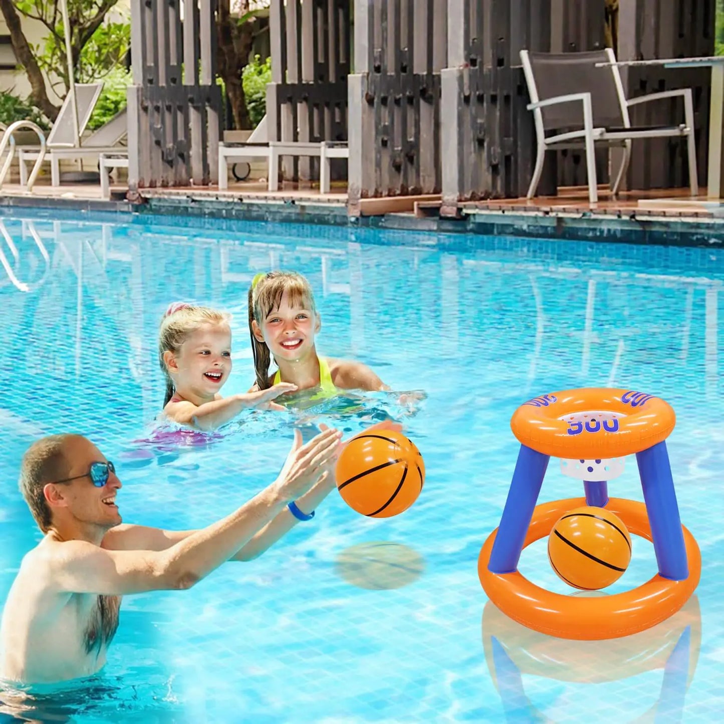 Splash Shoot Basketball Hoop for Pools